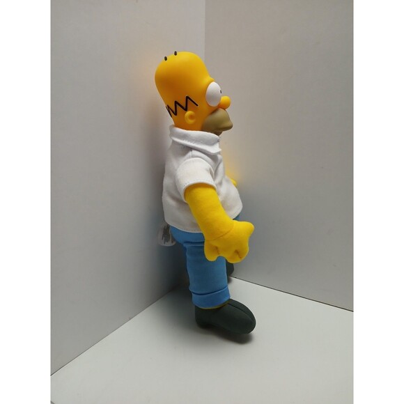 HOMER SIMPSON Jakks Pacific 2024 Plush Collectible Figure The Simpsons - Picture 2 of 6